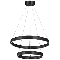 Люстра подвесная с пультом Saturno 748117 Lightstar чёрная на 1 лампу, основание чёрное в стиле минимализм кольца с пультом Люстра подвесная с пультом Saturno 748117 Lightstar чёрная на 1 лампу, основание чёрное в стиле минимализм кольца с пультом